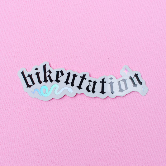 Bikeutation Mini Sticker