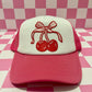 Pink Cherries Hat